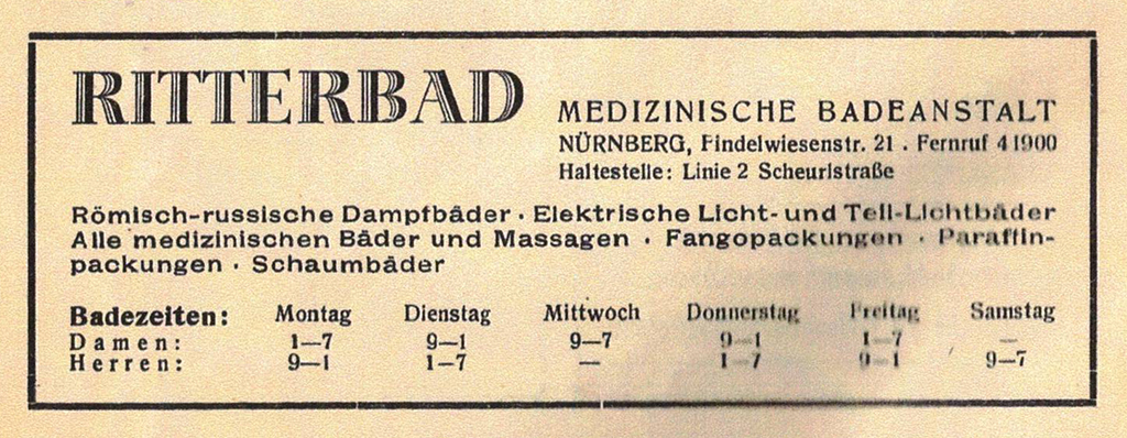 Historie Ritterbad Historie Ritterbad